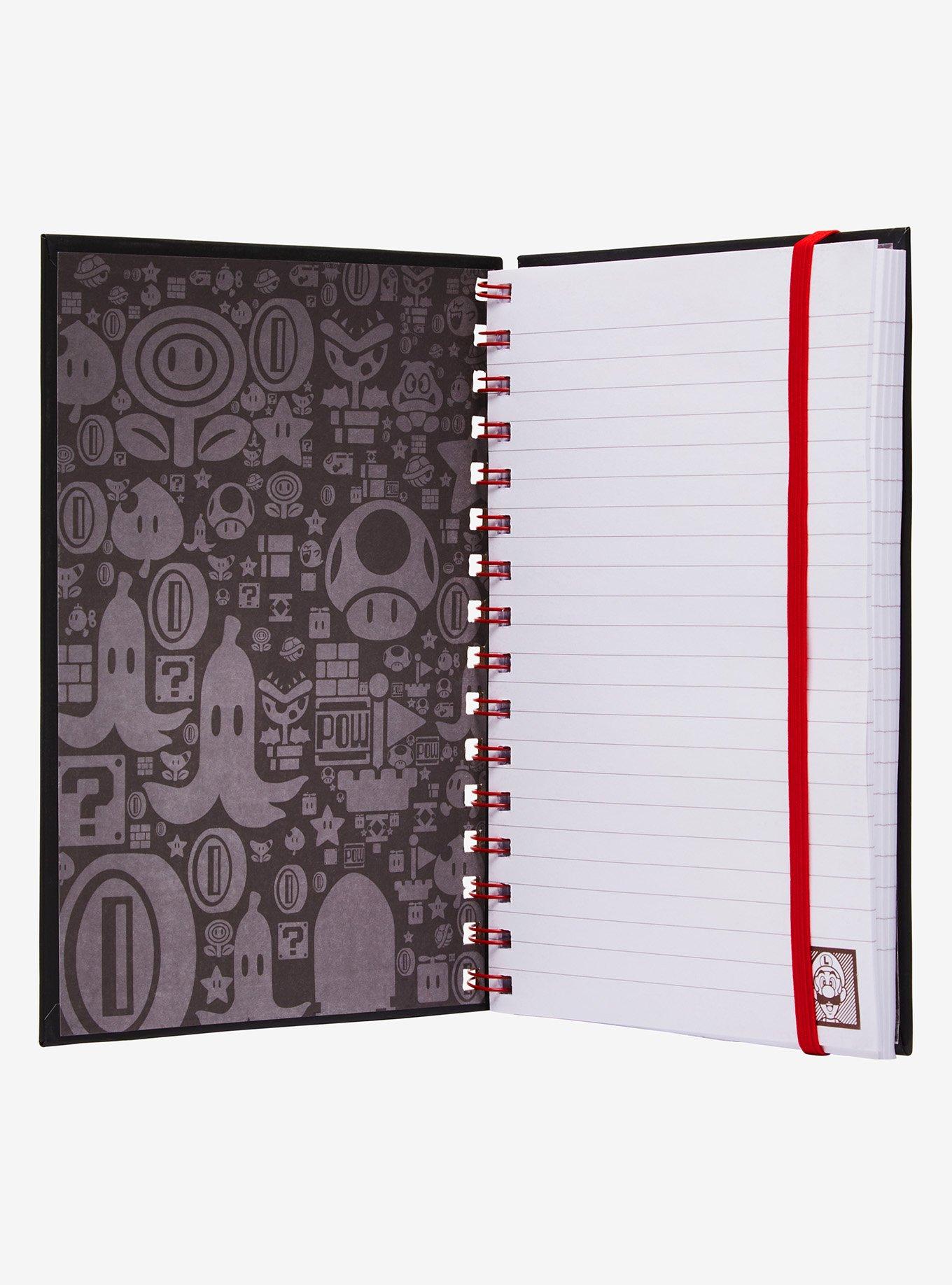 Super Mario Bros. Character Grid Hardcover Journal, , alternate