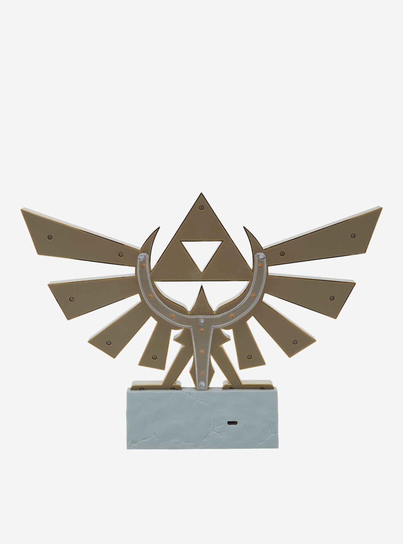 Nintendo The Legend of Zelda Hyrule Crest Figural Lamp, , alternate