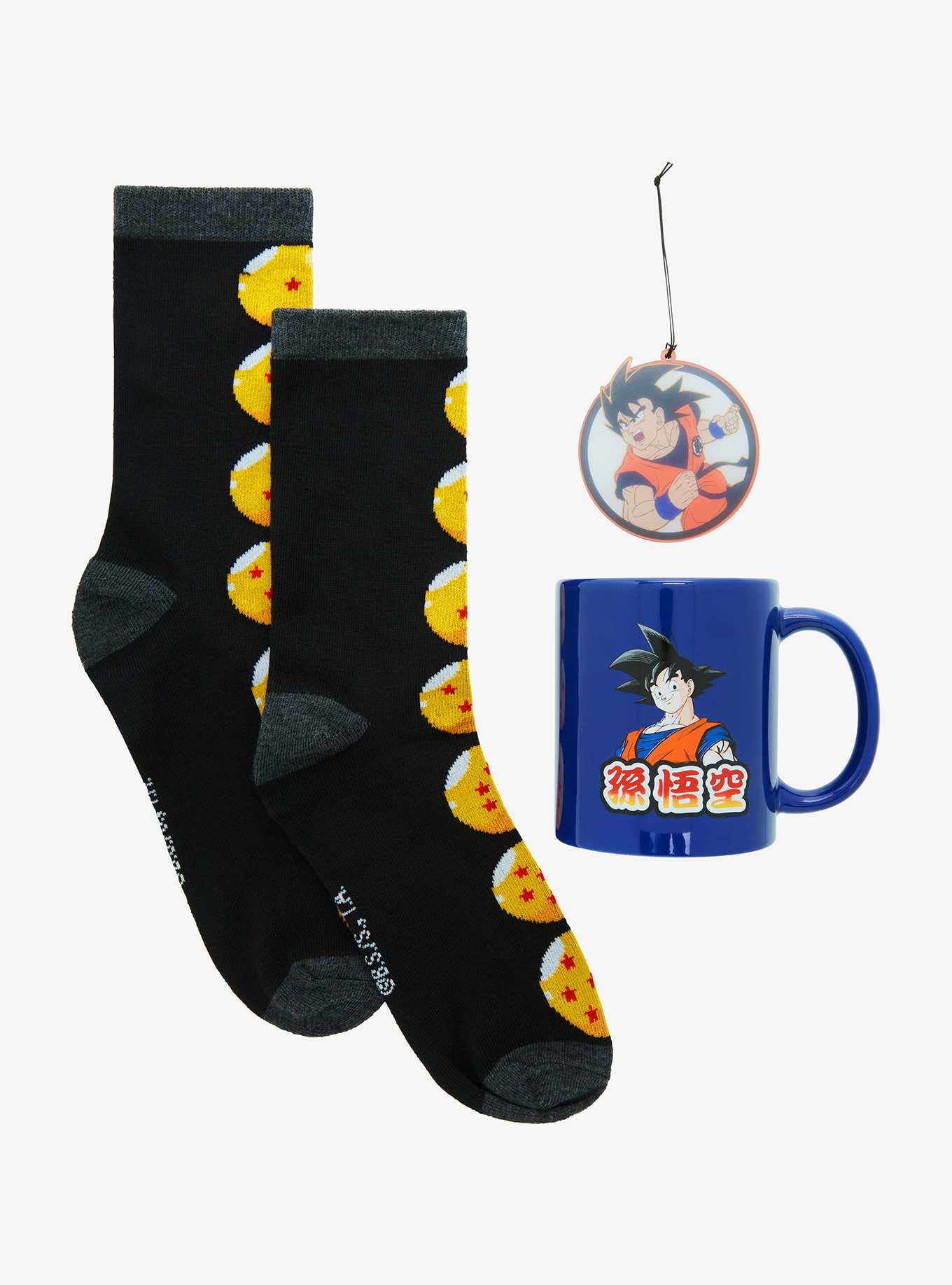 Dragon Ball Z Goku Mug, Sock, and Ornament Gift Set, , hi-res