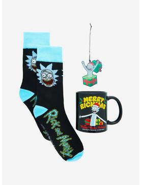 Rick and Morty Rick Mug, Socks, and Ornament Gift Set, , hi-res