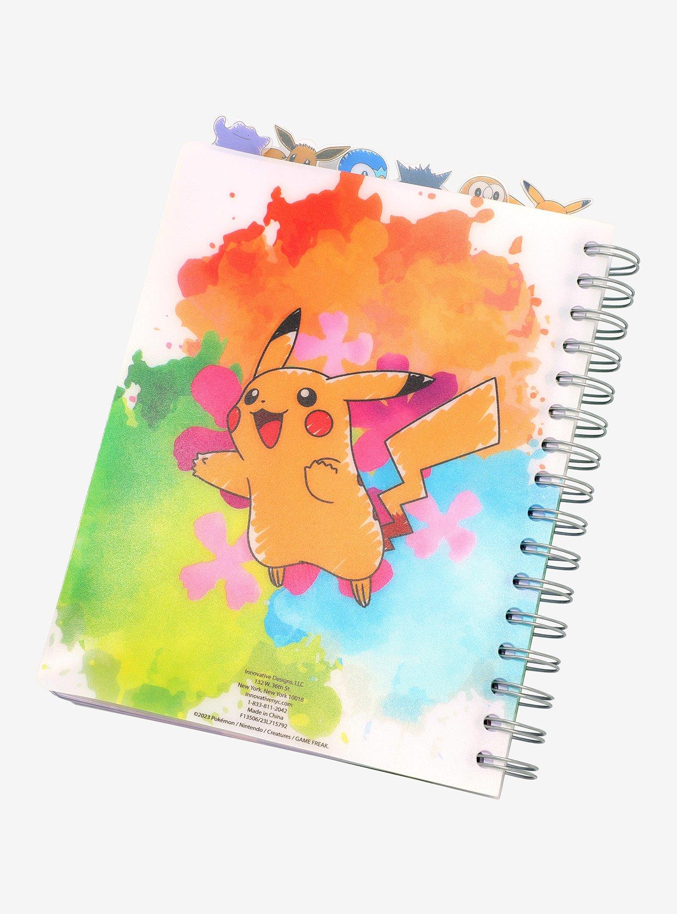 Pok&eacute;mon Pickachu Watercolor Figural Tab Journal, , hi-res