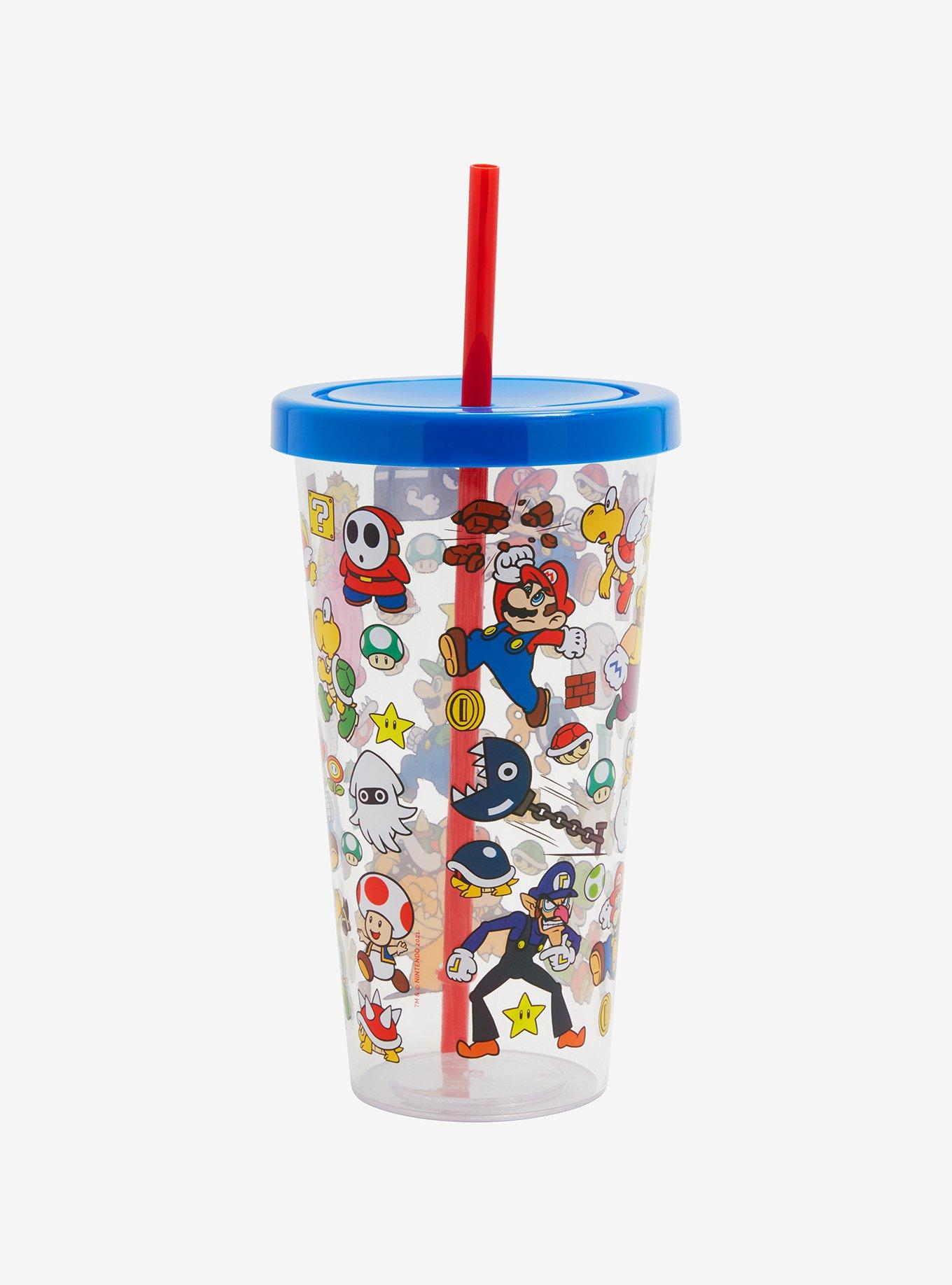 Nintendo Super Mario Bros. Characters Allover Print Carnival Cup, , hi-res