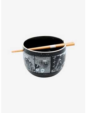 Junji Ito Collection Panels Ramen Bowl With Chopsticks, , hi-res