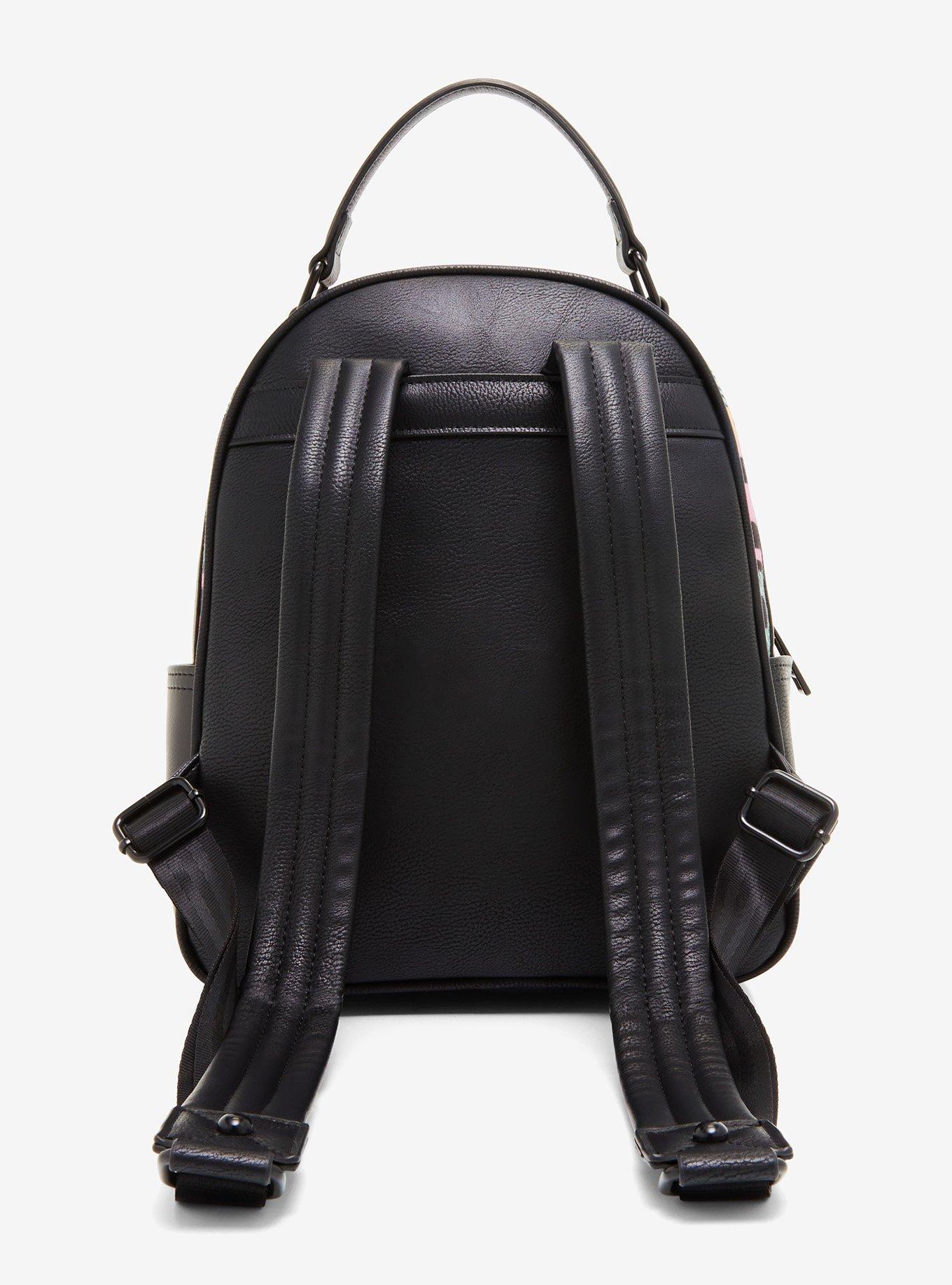 Our Universe Disney The Nightmare Before Christmas Sally Patchwork Mini Backpack - BoxLunch Exclusive, , alternate