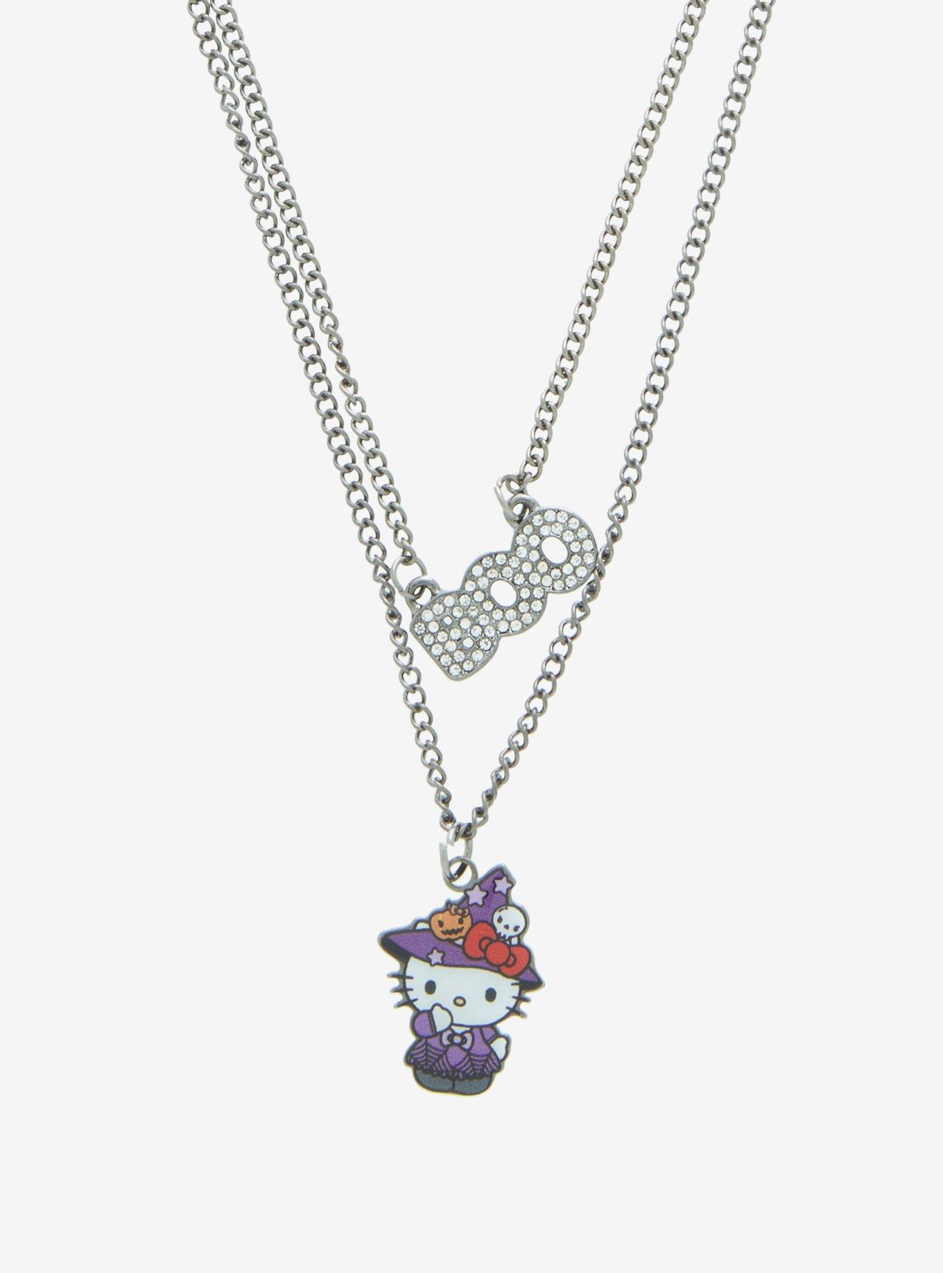 Hello Kitty Halloween Necklace Set, , alternate