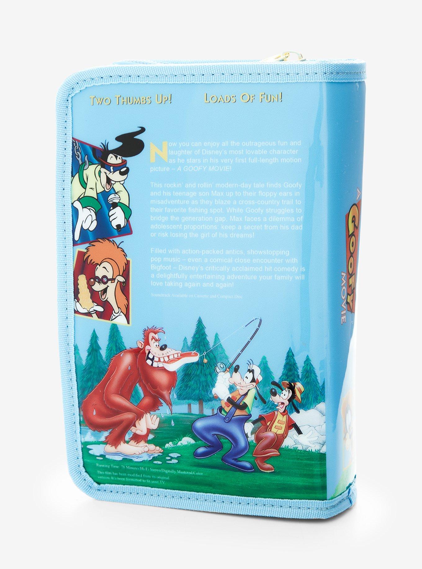 Disney A Goofy Movie VHS Cover Figural Cosmetic Bag - BoxLunch Exclusive, , alternate