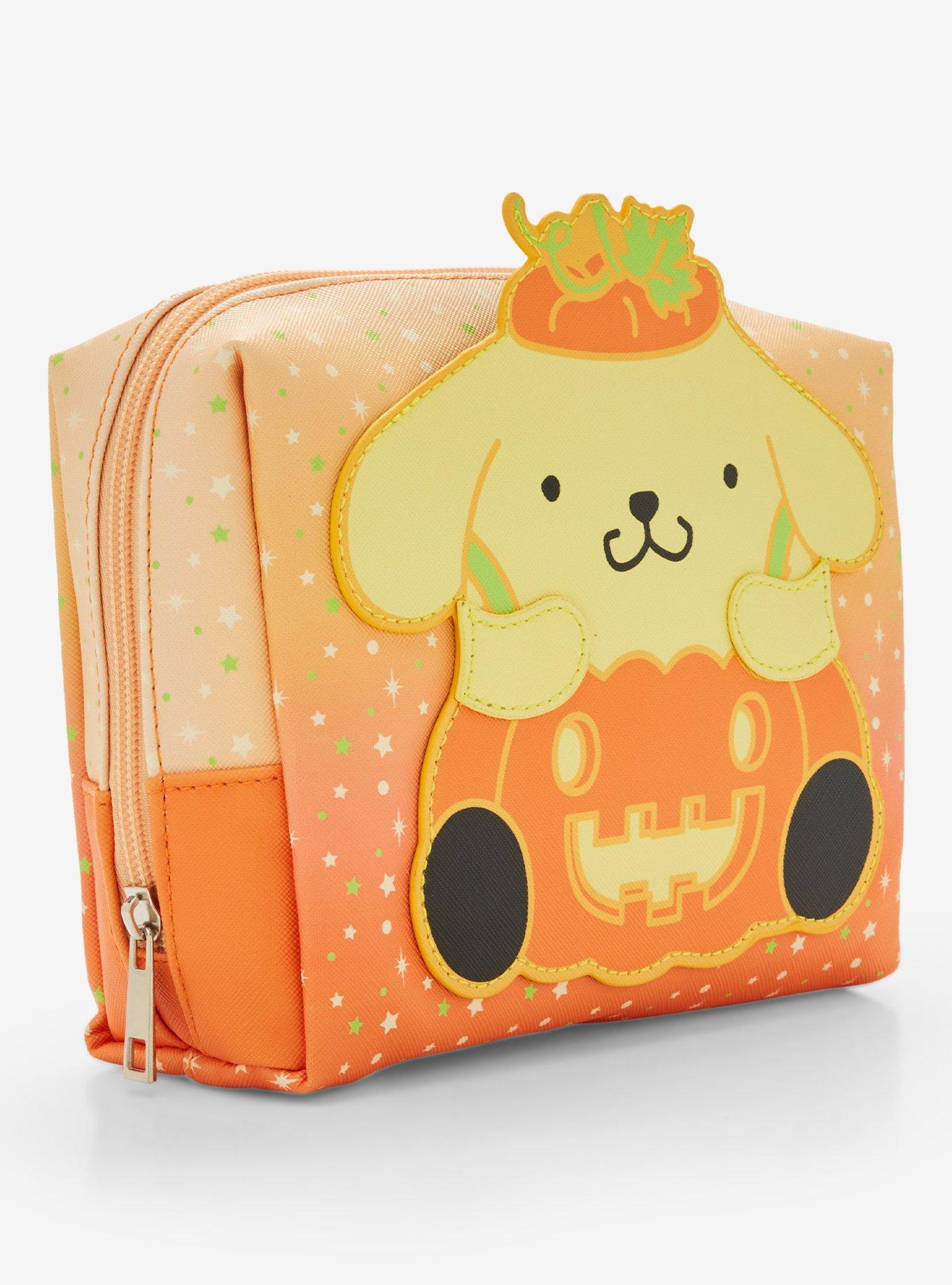Sanrio Pompompurin Pumpkin Costume Cosmetic Bag - BoxLunch Exclusive, , alternate