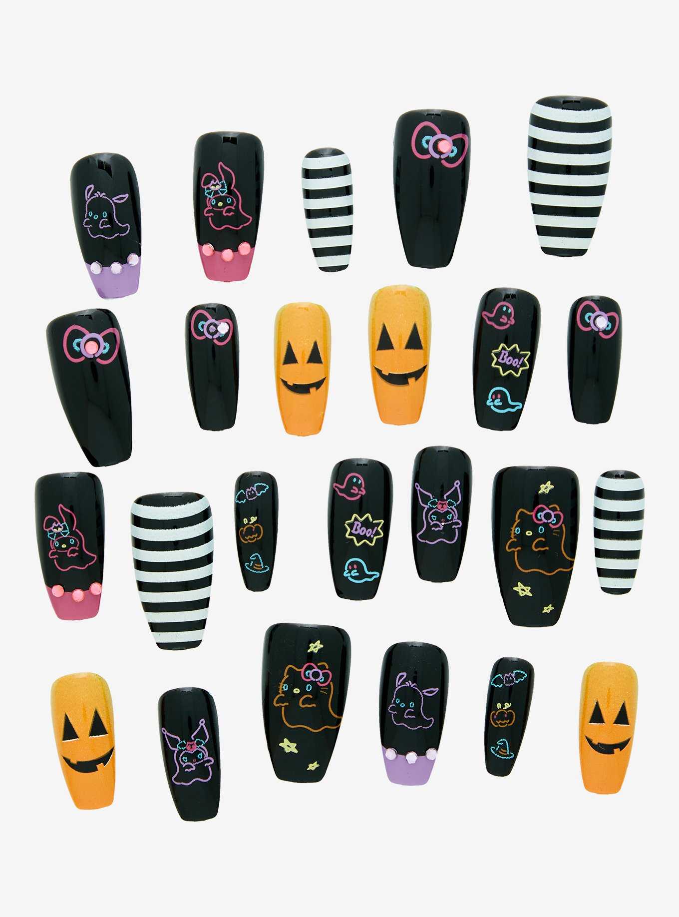 Sanrio Hello Kitty and Friends Halloween Press On Nails Set - BoxLunch Exclusive, , hi-res