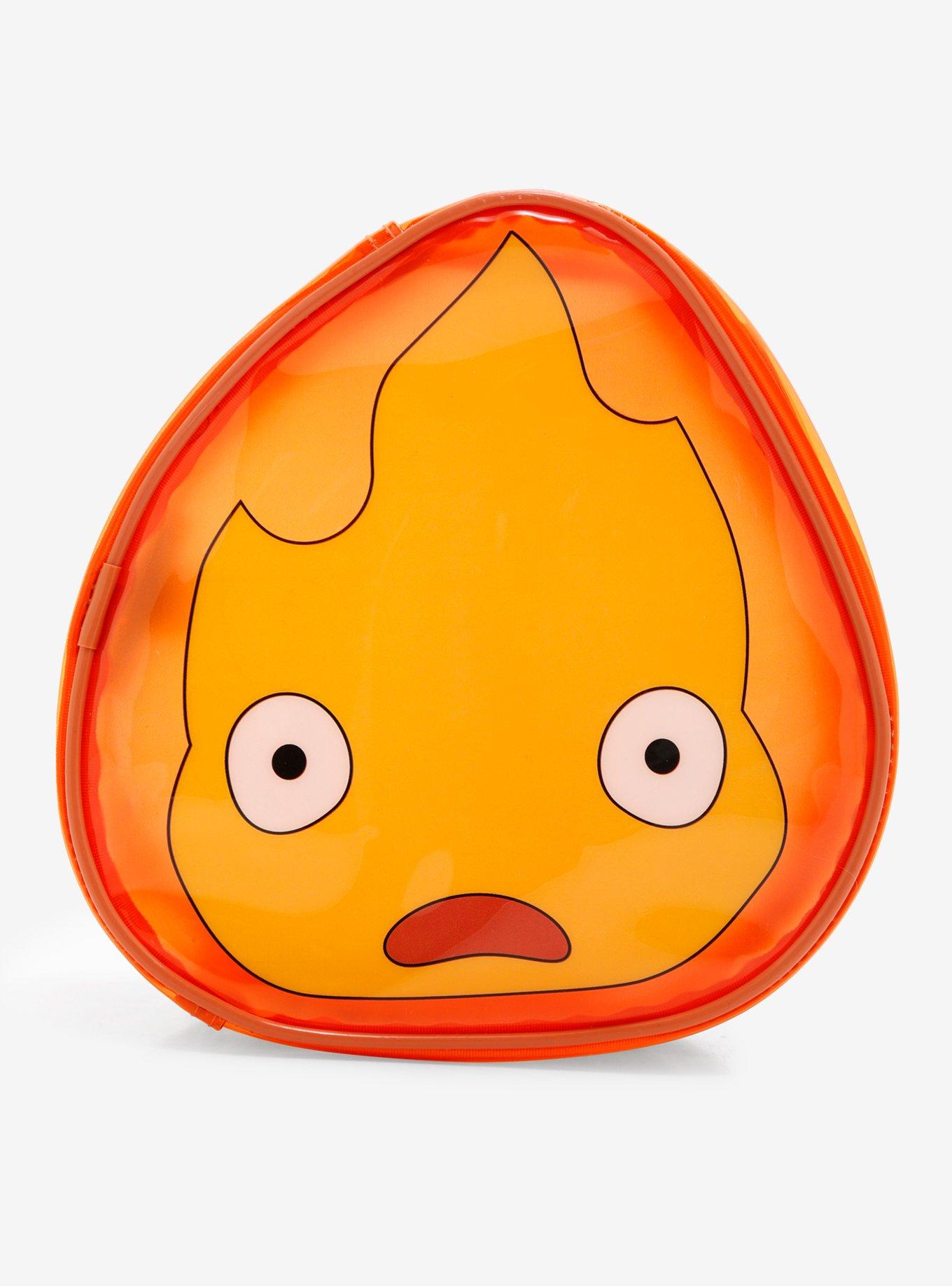 Studio Ghibli Howl's Moving Castle Calcifer Figural Cosmetic Bag, , alternate