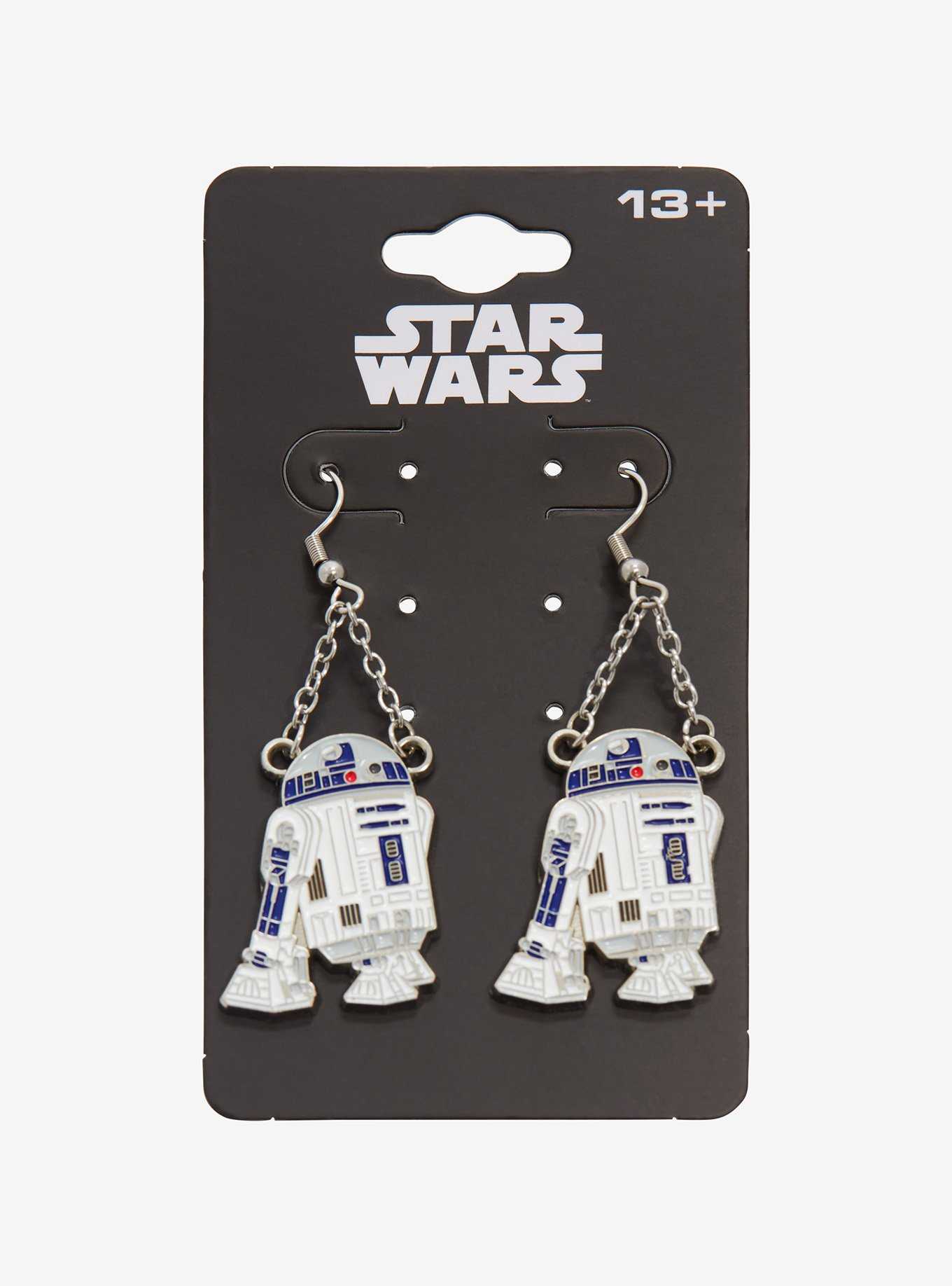 Star Wars R2-D2 Figural Earrings - BoxLunch Exclusive, , hi-res