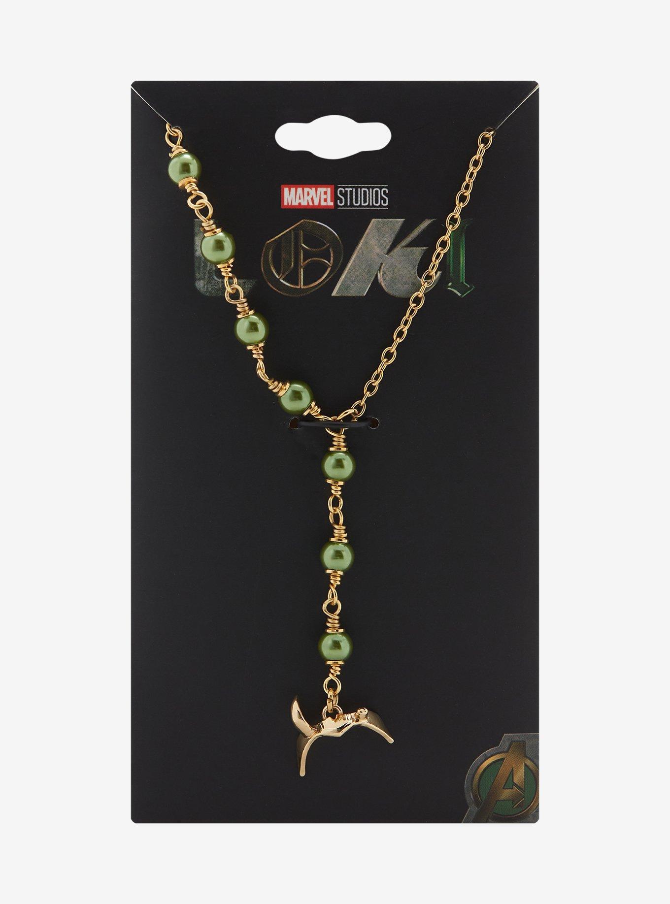 Marvel Loki Sylvie Crown Drop Necklace, , alternate