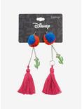 Disney Mickey Mouse Cactus Pom Pom Earrings - BoxLunch Exclusive, , alternate