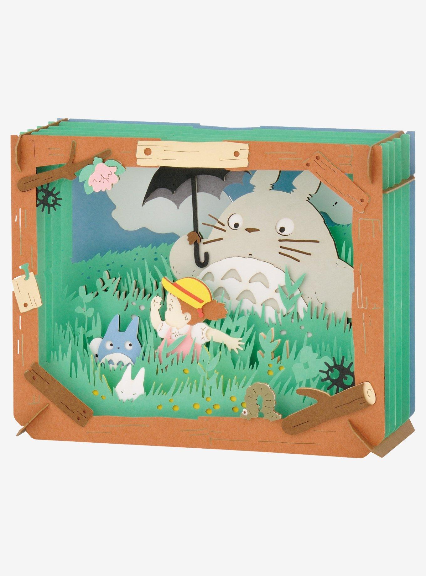 Ensky Studio Ghibli My Neighbor Totoro Mei & Totoros Flower Field Paper Theater, , alternate