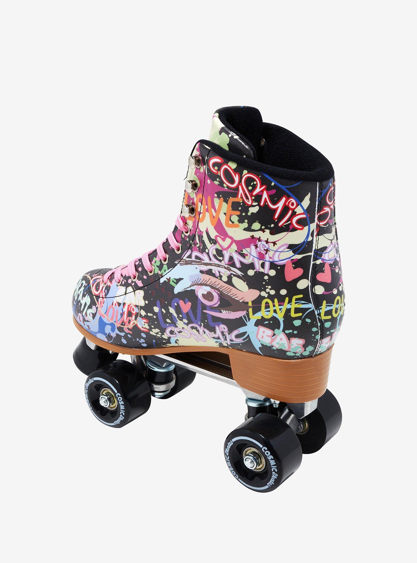 Cosmic Skates Graffiti Roller Skates, MULTI, alternate