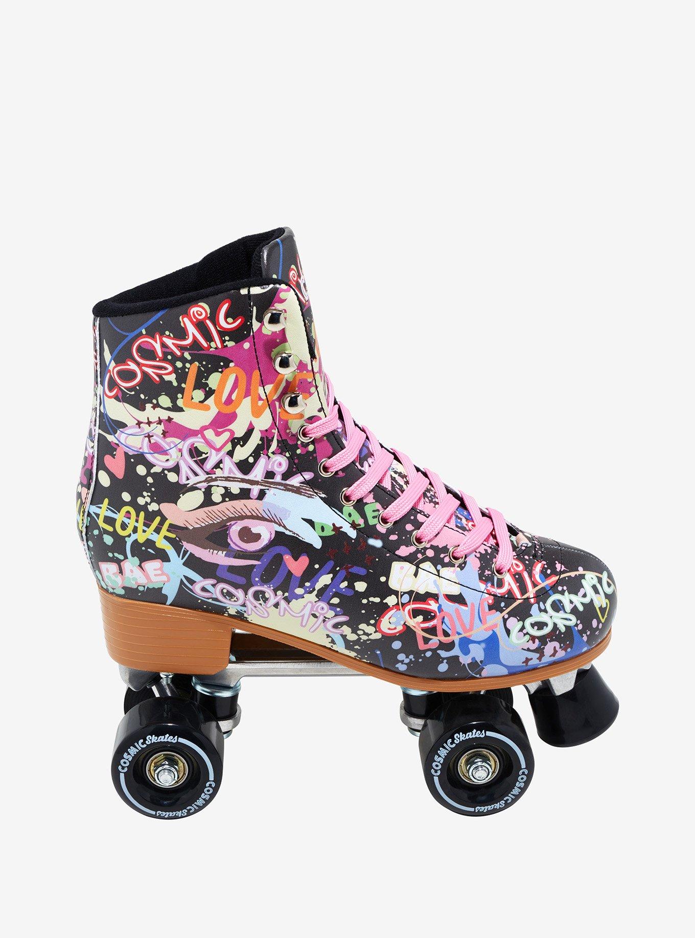 Cosmic Skates Graffiti Roller Skates, MULTI, alternate