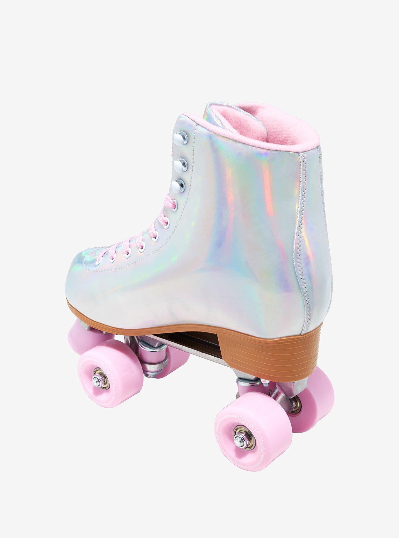 Cosmic Skates Iridescent Mushroom Roller Skates | Hot Topic
