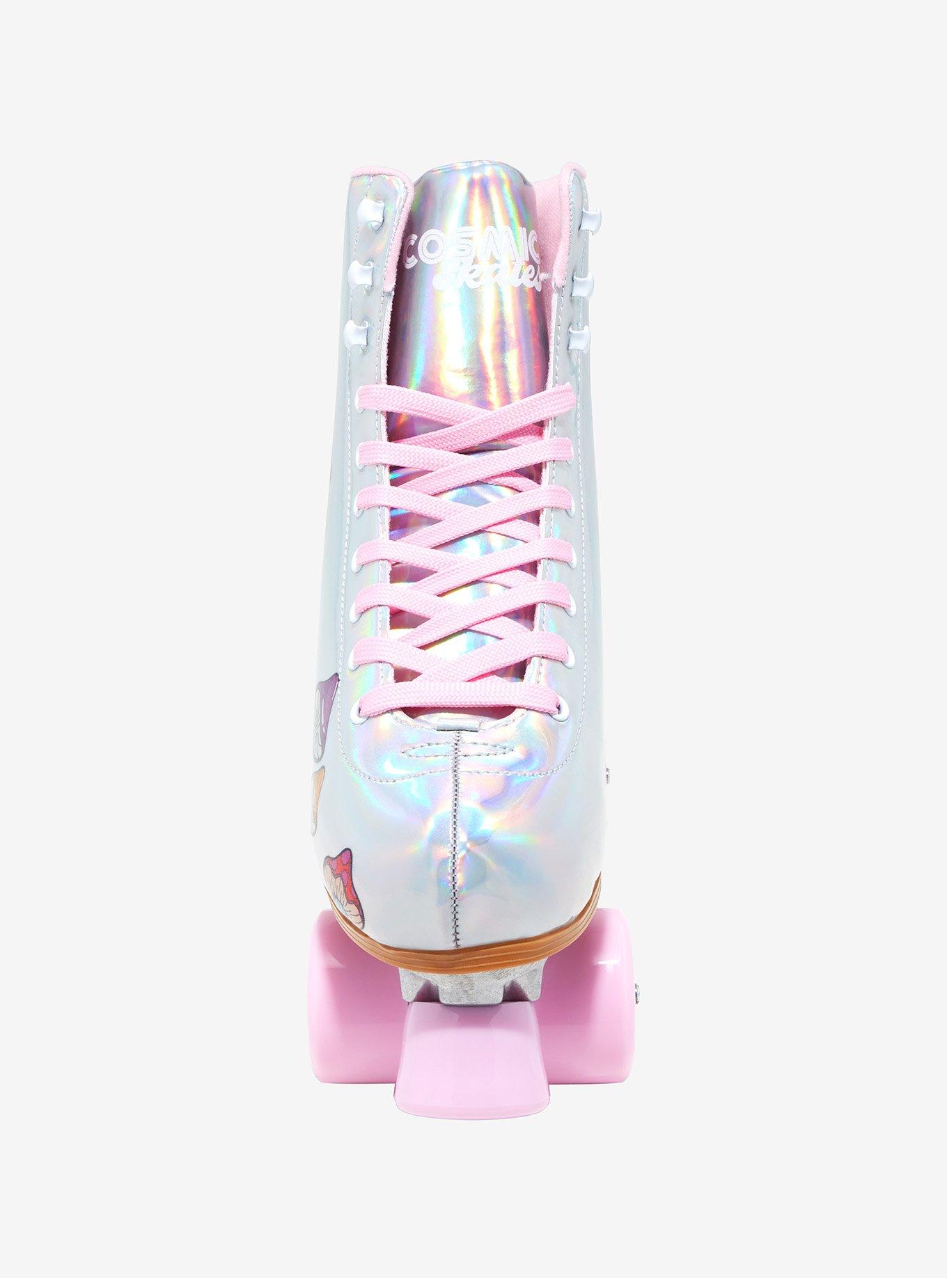 Cosmic Skates Iridescent Mushroom Roller Skates | Hot Topic