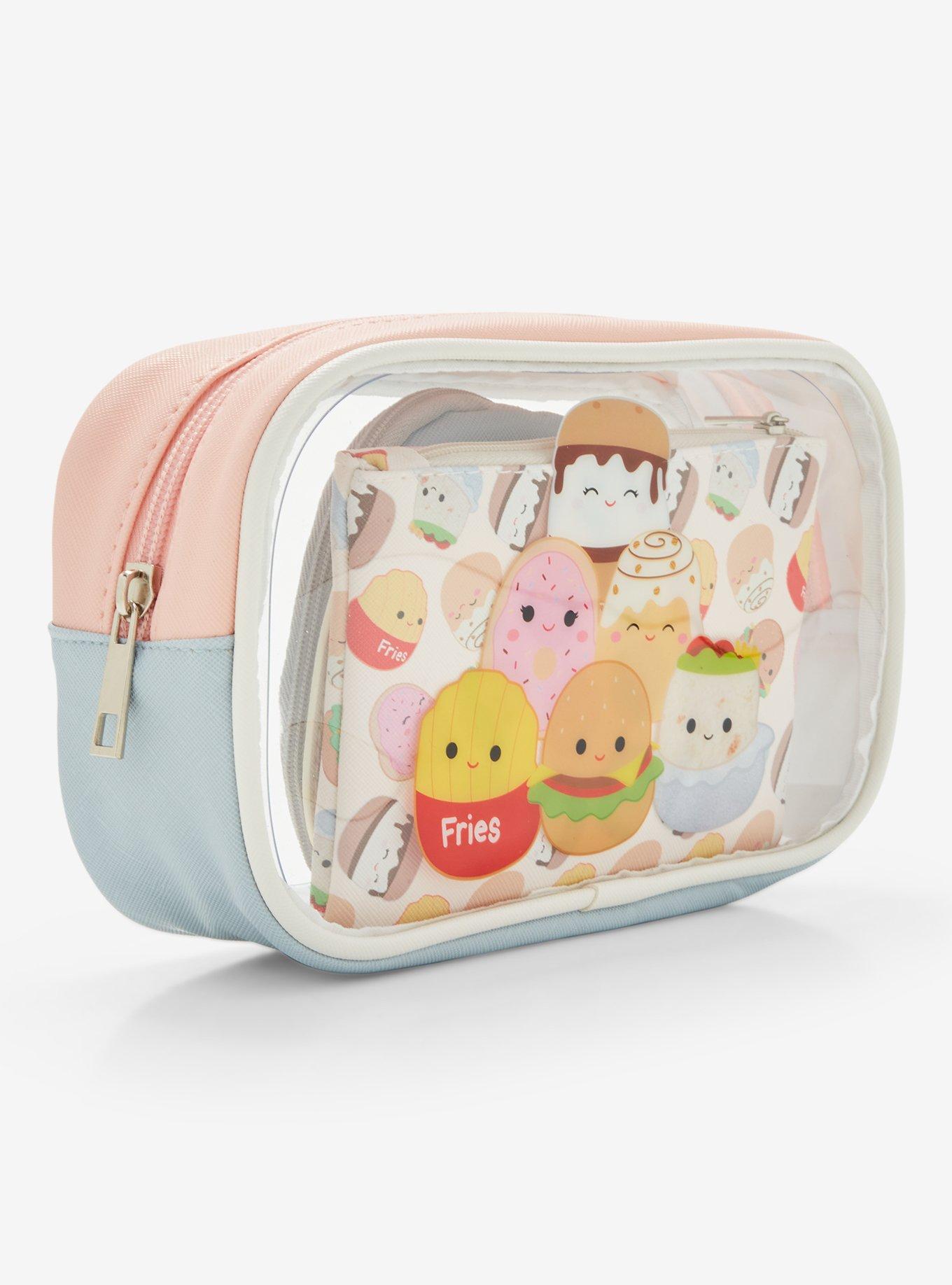 Squishmallows Foods Cosmetic Bag Set, , alternate