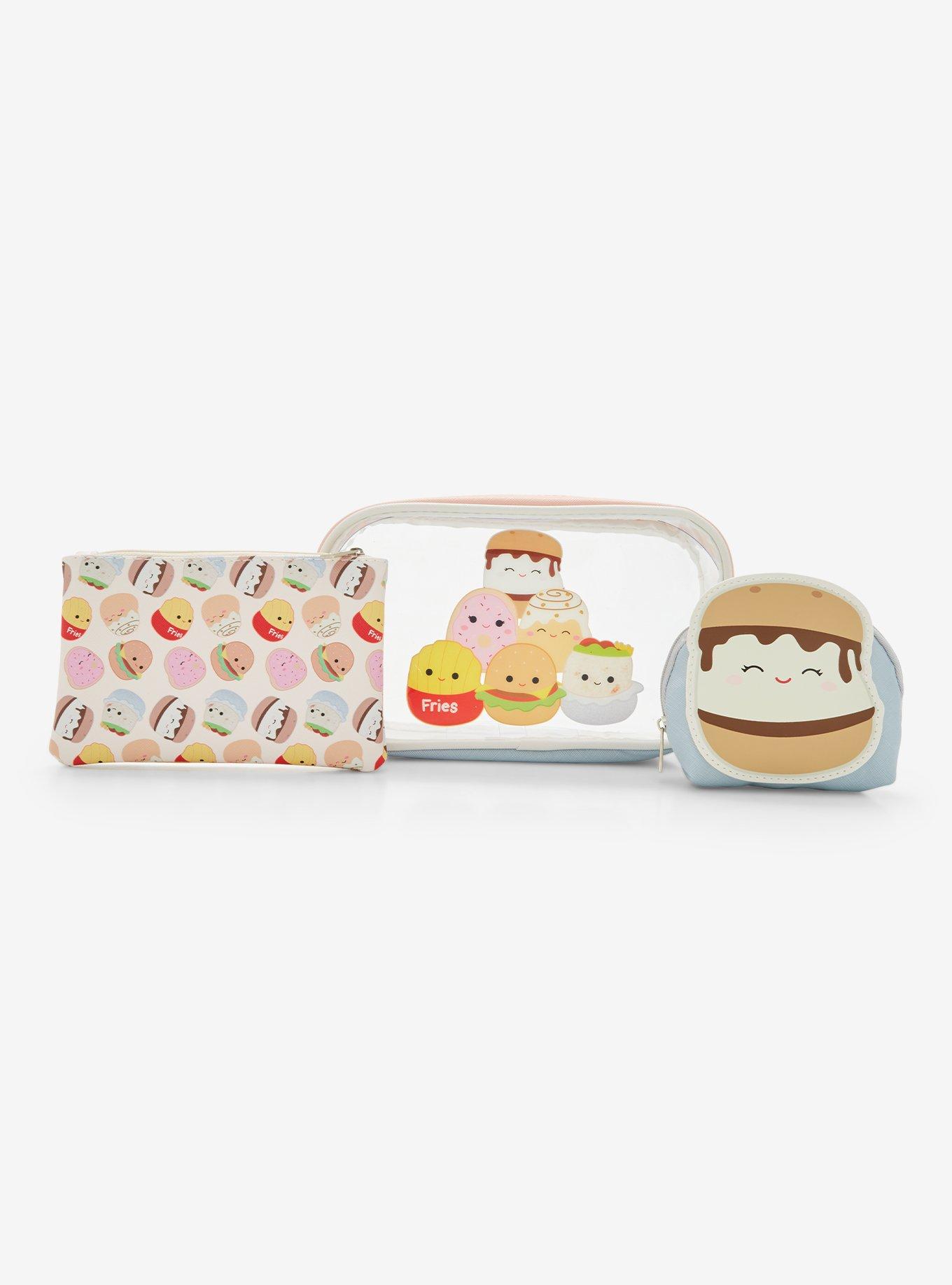 Squishmallows Foods Cosmetic Bag Set, , alternate