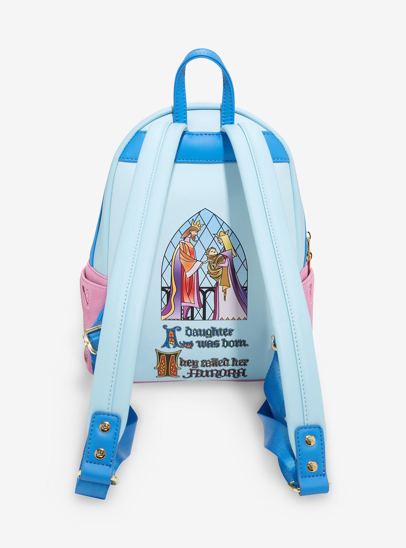 Loungefly Disney Sleeping Beauty Three Good Fairies Mini Backpack, , alternate