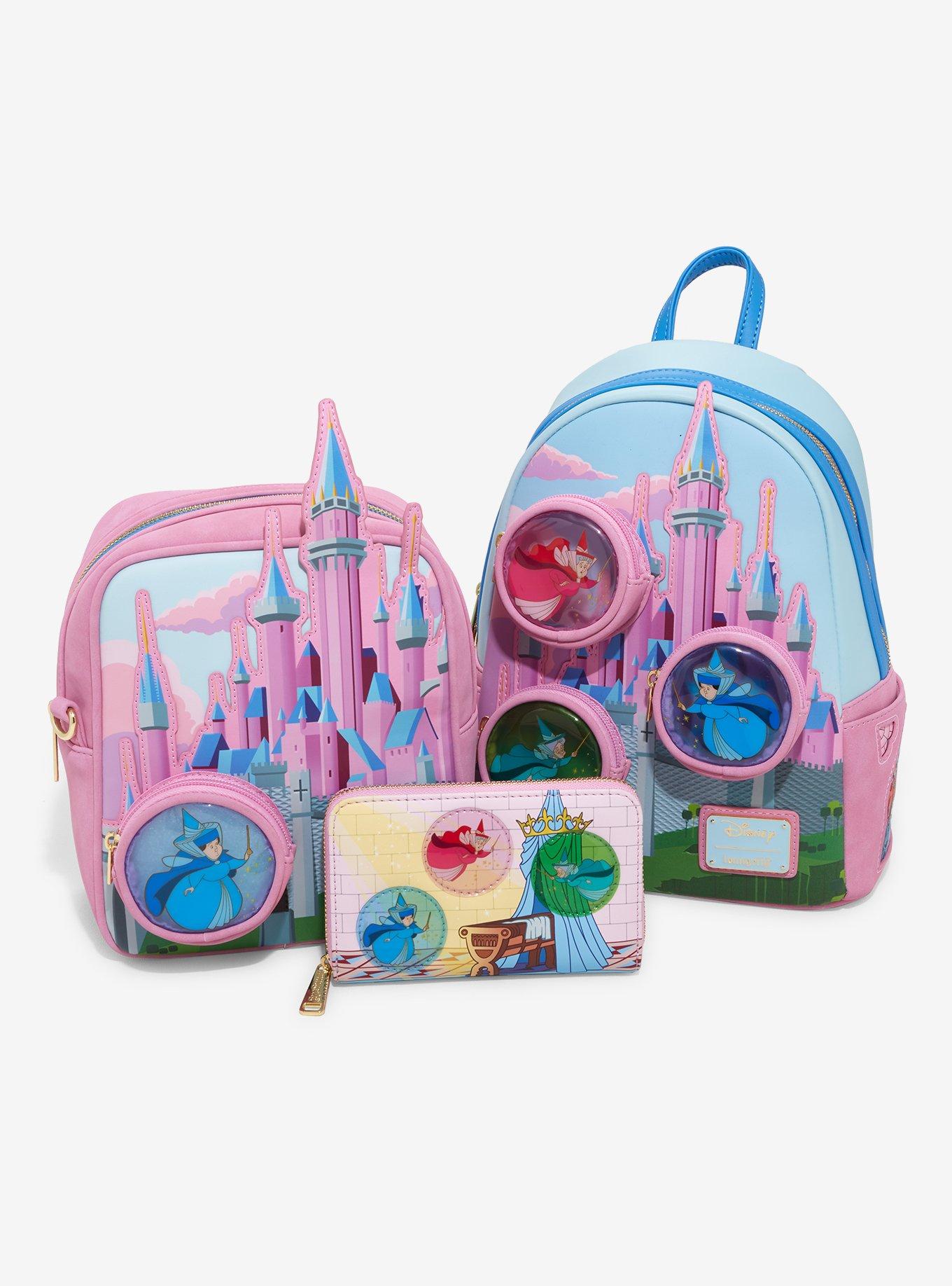 Loungefly Disney Sleeping Beauty Three Good Fairies Mini Backpack, , alternate