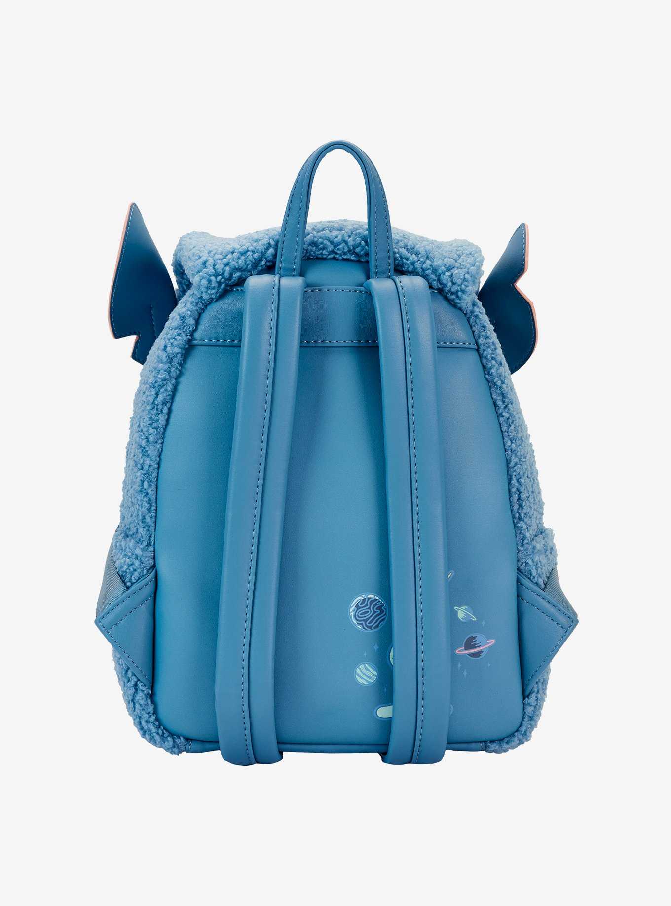 Loungefly Disney Lilo & Stitch Plush Stitch Mini Backpack, , hi-res