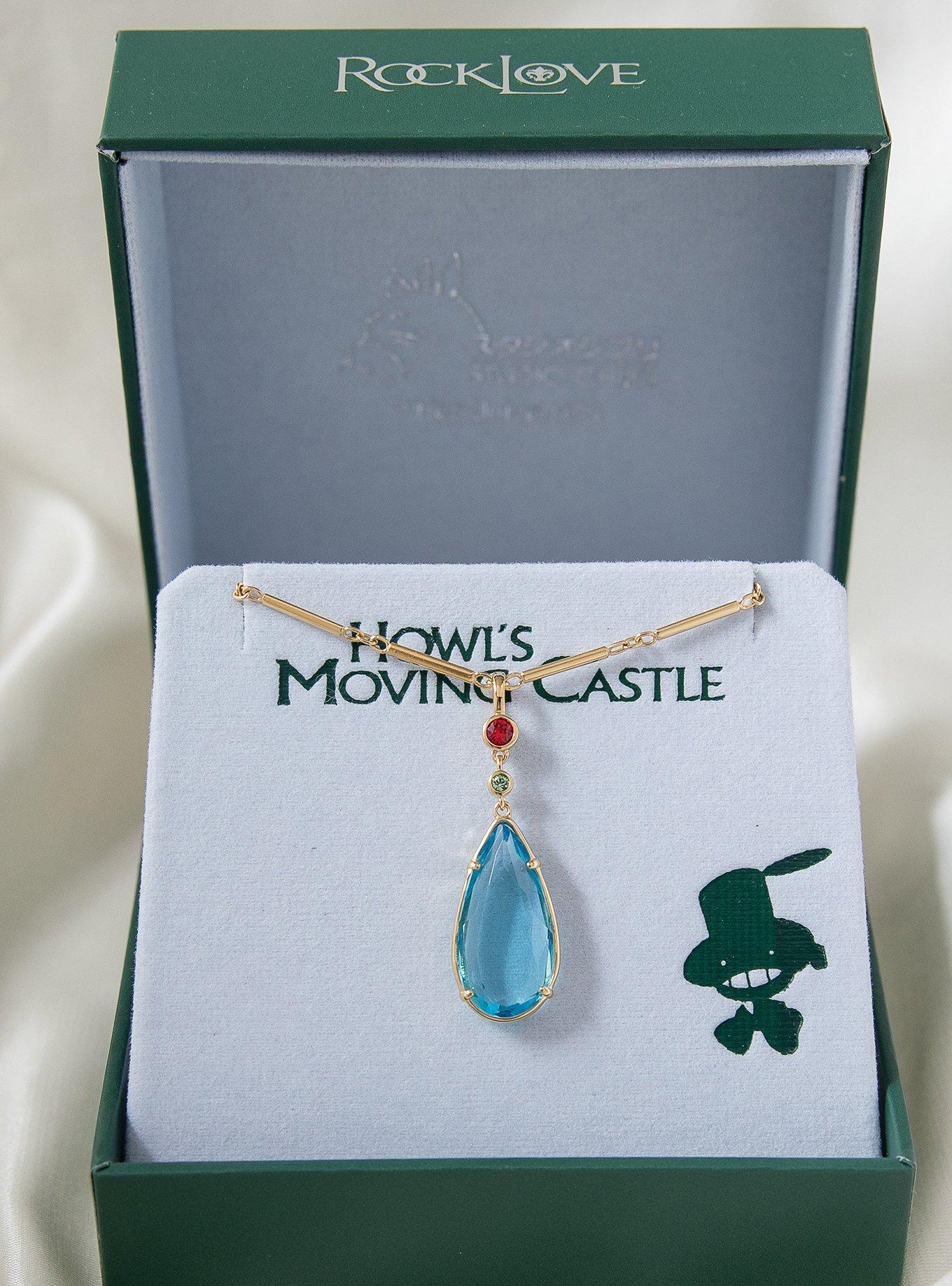 Studio Ghibli X RockLove Howl's Moving Castle Howl's Crystal Necklace, , alternate