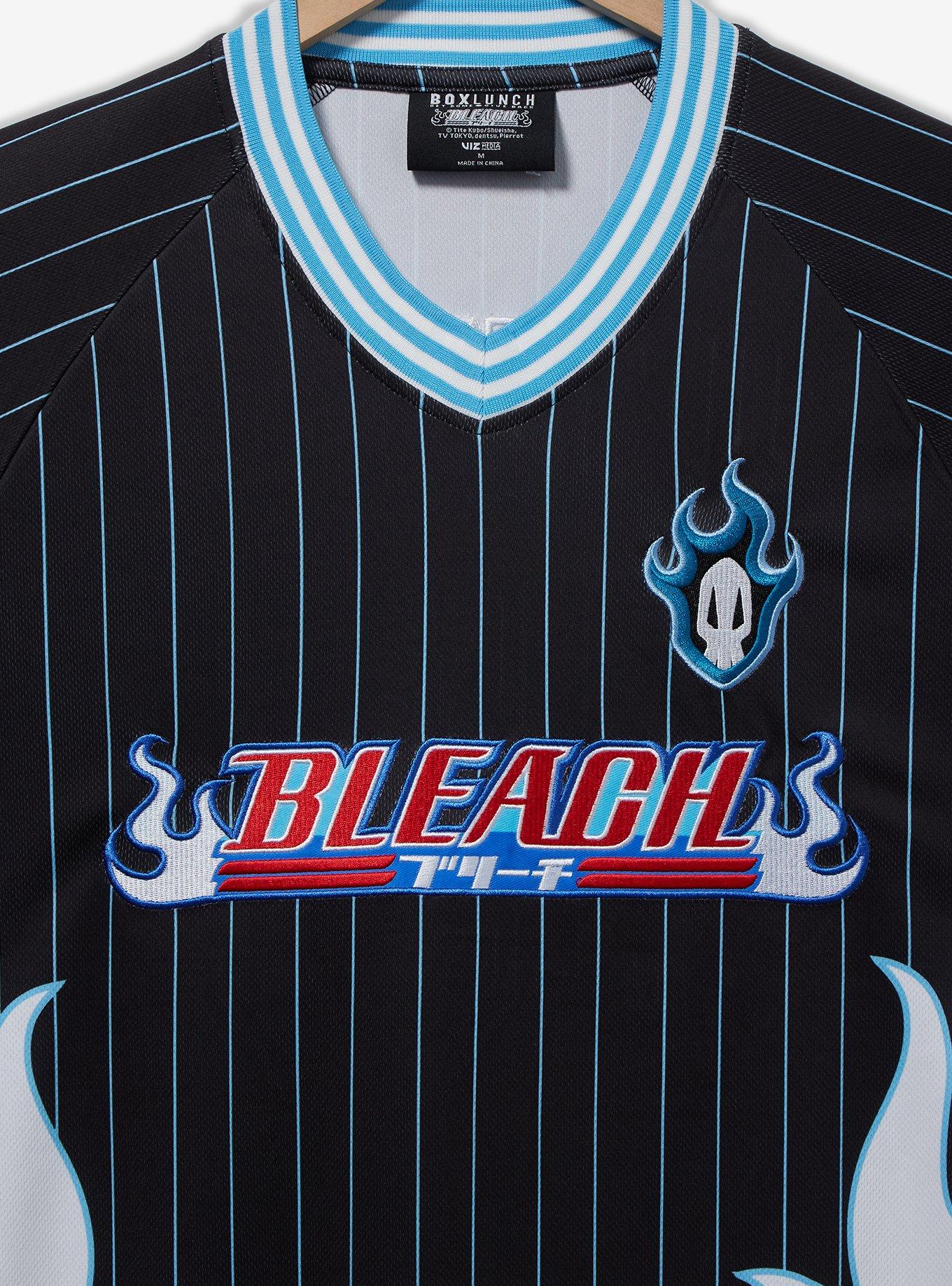 BLEACH Ichigo Flame Batting Jersey - BoxLunch Exclusive, BLACK, alternate