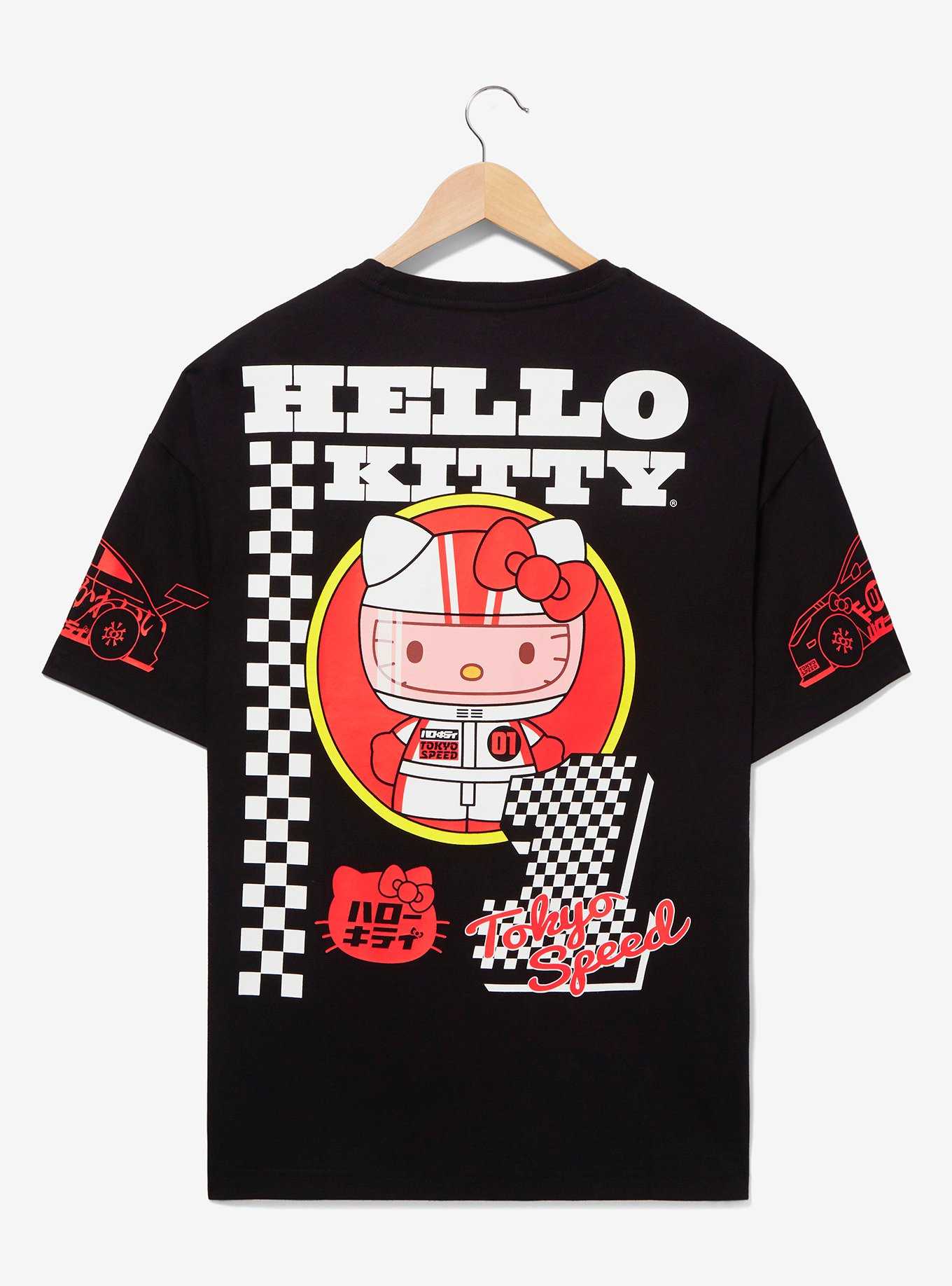 Sanrio Hello Kitty Racecar T-Shirt - BoxLunch Exclusive, , hi-res