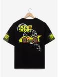 Sanrio Keroppi Racecar T-Shirt - BoxLunch Exclusive, BLACK, alternate