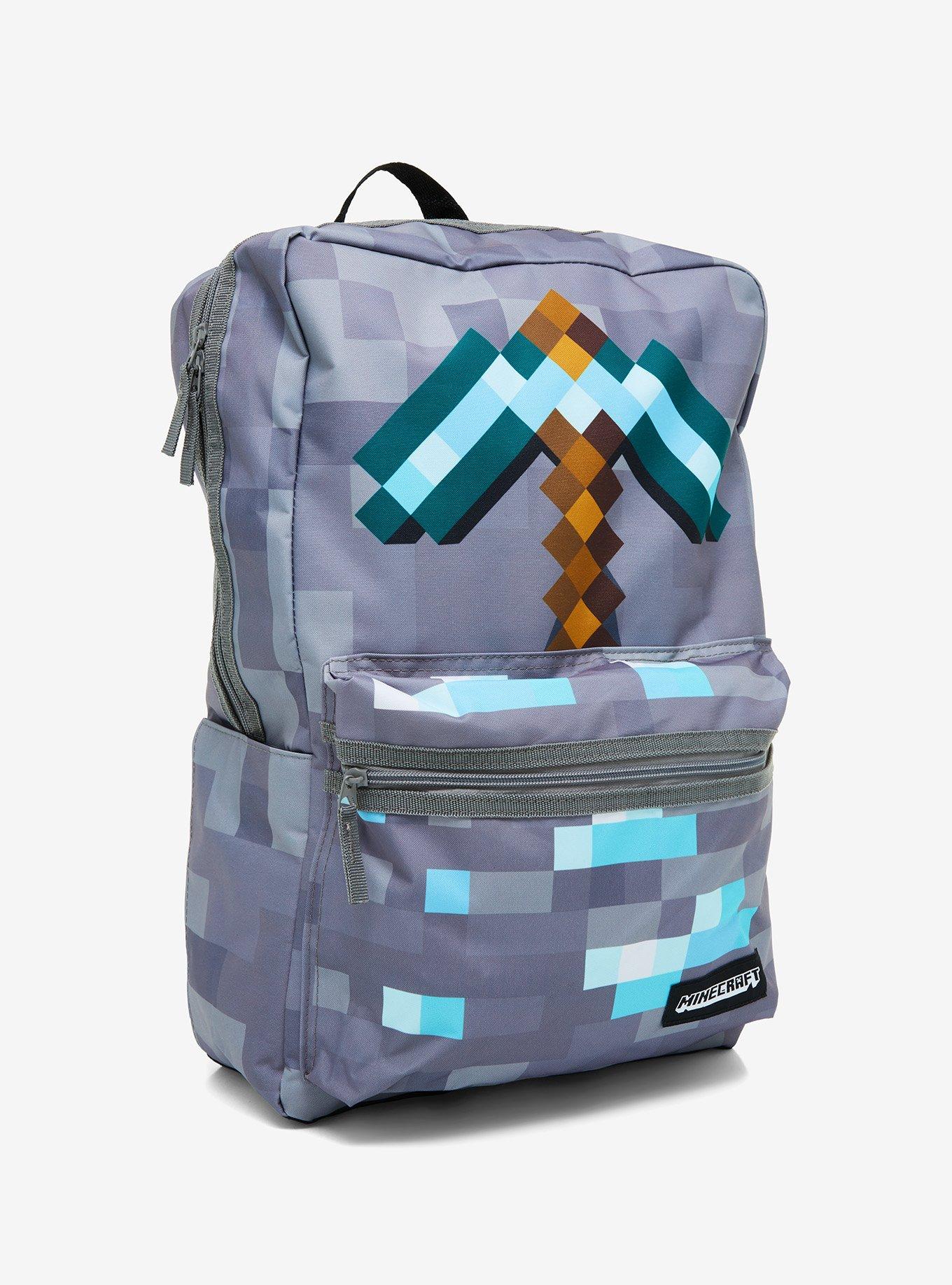 Minecraft Diamond Pickaxe Backpack, , alternate