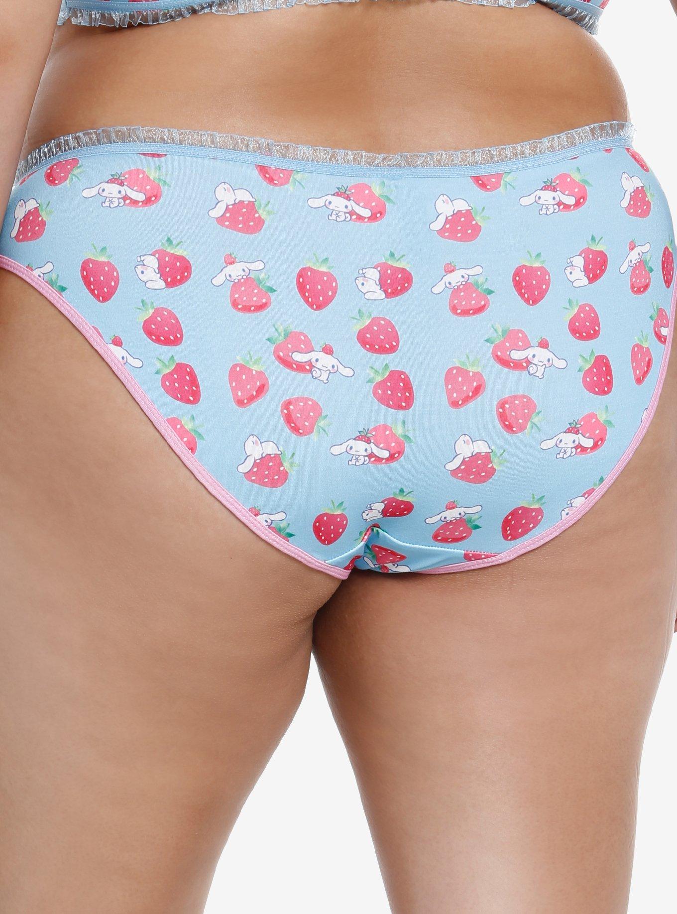 Cinnamoroll Strawberry Panty Plus Size, MULTI, alternate