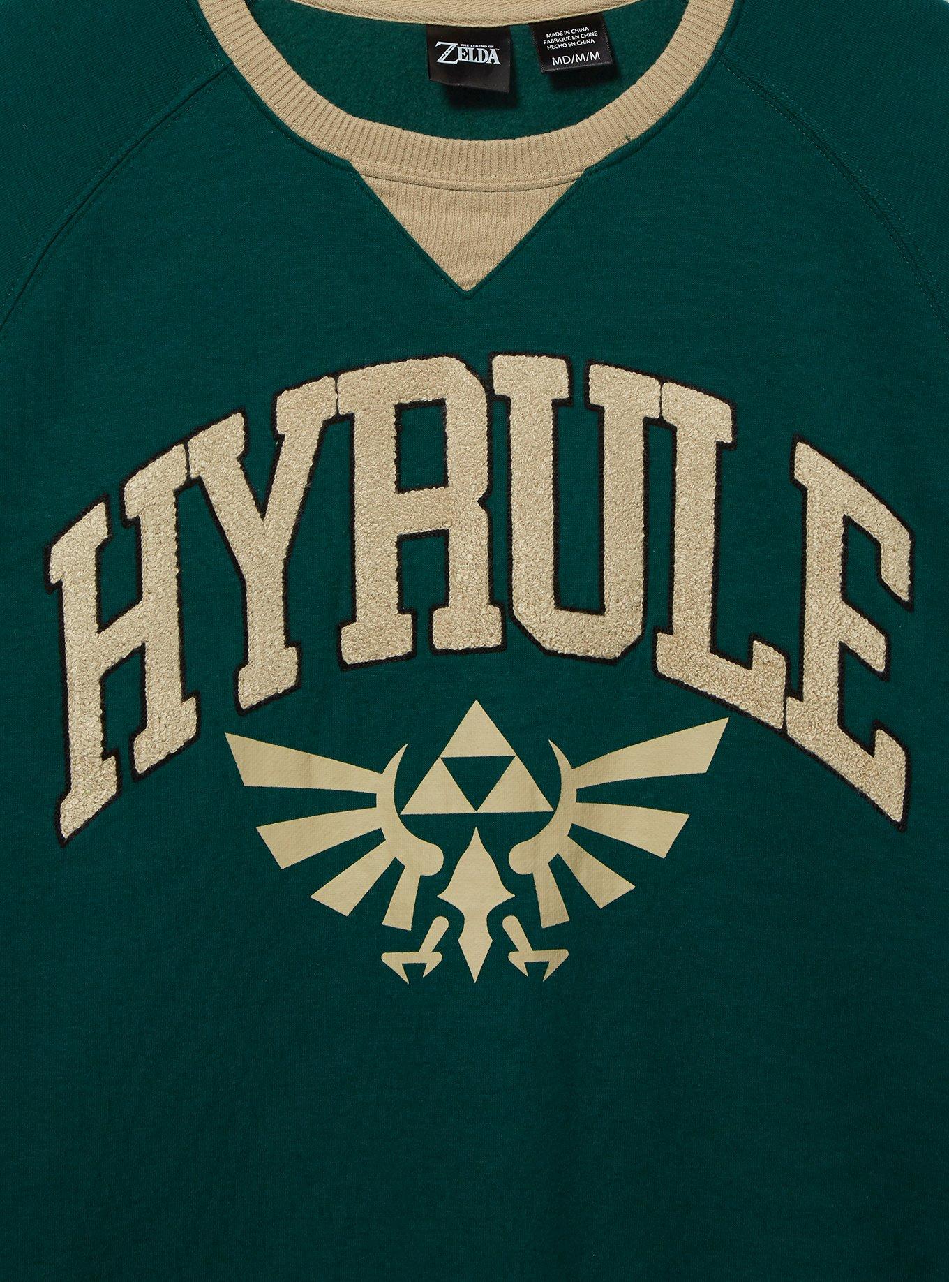 Nintendo The Legend of Zelda Hyrule Crewneck - BoxLunch Exclusive, , hi-res