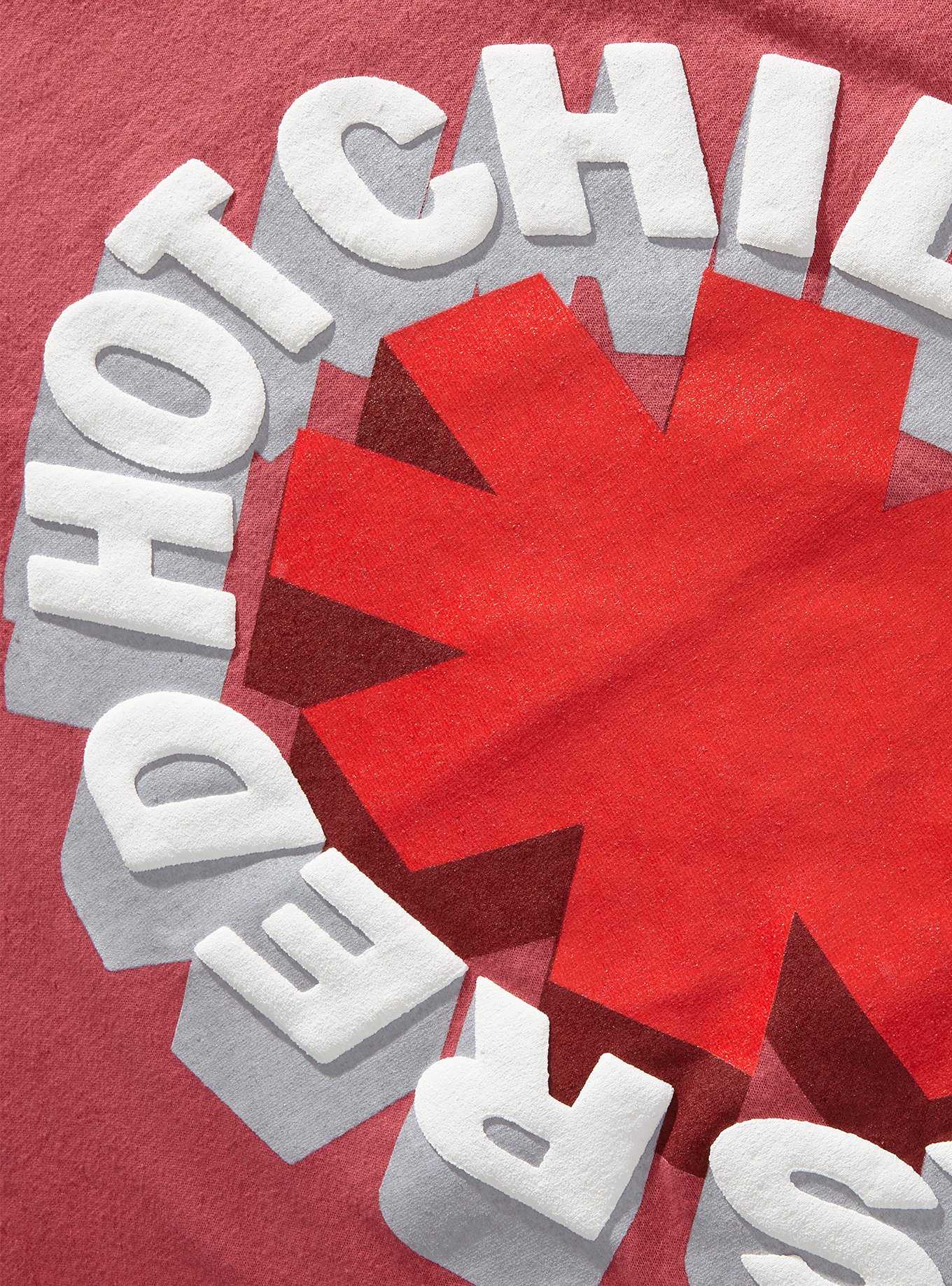 Red Hot Chili Peppers Puff Paint Logo T-Shirt, , hi-res