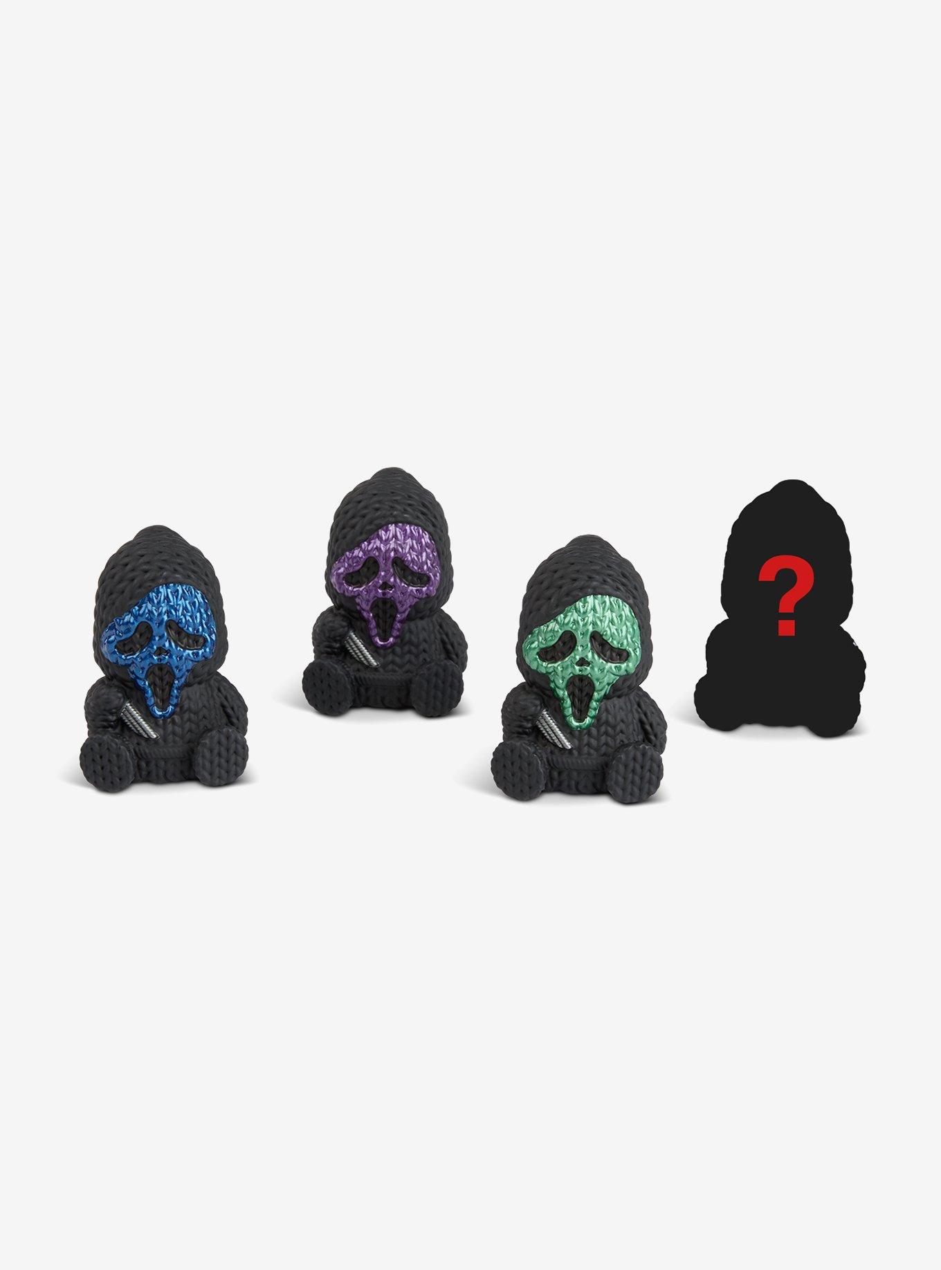 Handmade By Robots Scream Knit Series Ghost Face Blind Box Micro Vinyl Figure, , alternate
