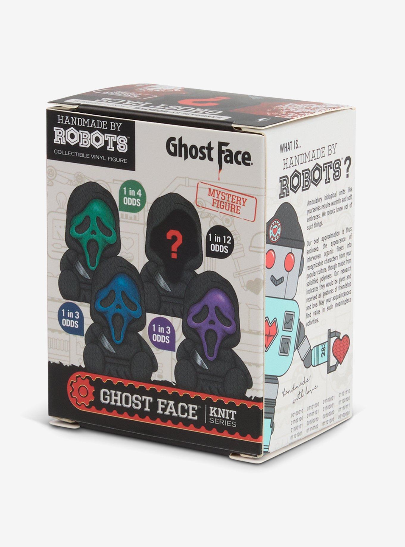 Handmade By Robots Scream Knit Series Ghost Face Blind Box Micro Vinyl Figure, , alternate