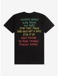 Bob Marley And The Wailers Catch A Fire Tracklist T-Shirt, BLACK, alternate