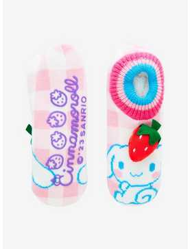Sanrio Cinnamoroll Strawberry Slipper Socks - BoxLunch Exclusive, , hi-res