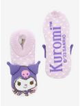 Sanrio Kuromi Hearts Slipper Socks - BoxLunch Exclusive, , alternate