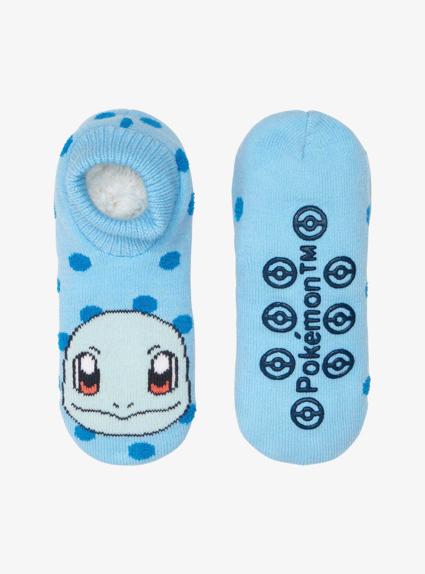 Pokémon Squirtle Slipper Socks - BoxLunch Exclusive, , hi-res