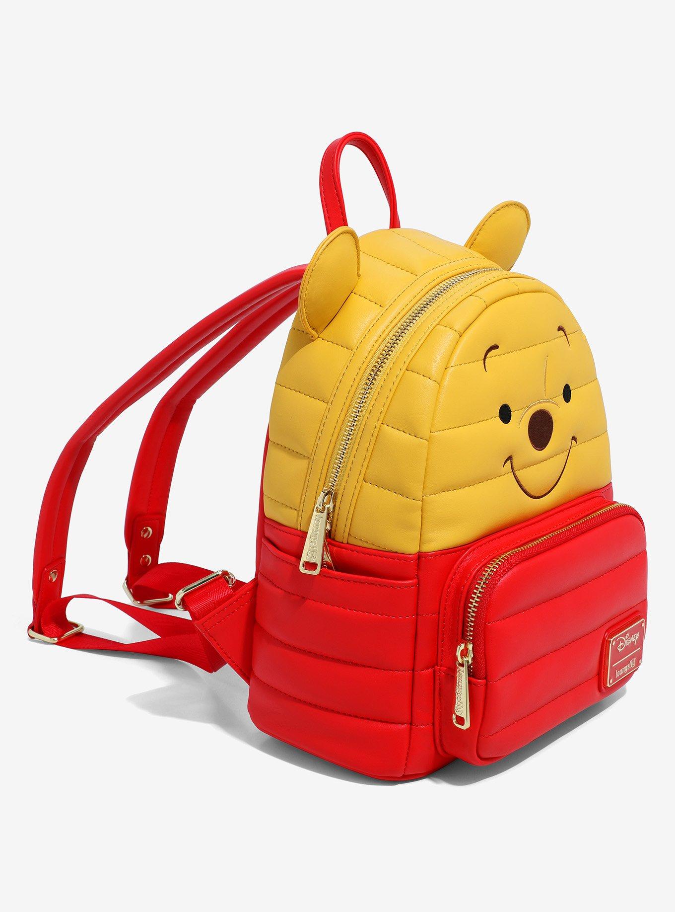 Loungefly Disney Winnie the Pooh Puffer Pooh Bear Figural Mini Backpack - BoxLunch Exclusive, , alternate