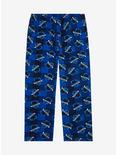 Harry Potter Plaid Ravenclaw Allover Print Plus Size Sleep Pants - BoxLunch Exclusive, BLUE, alternate