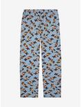 Puss in Boots Portraits Allover Print Sleep Pants - BoxLunch Exclusive, LIGHT BLUE, alternate