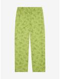 Shrek Outline Portraits Allover Print Sleep Pants - BoxLunch Exclusive, LIGHT GREEN, alternate