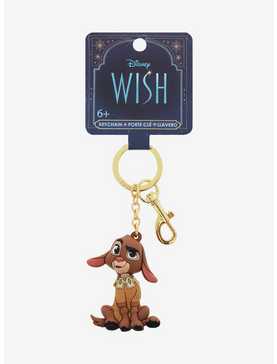 Disney Wish Valentino Keychain - BoxLunch Exclusive, , hi-res