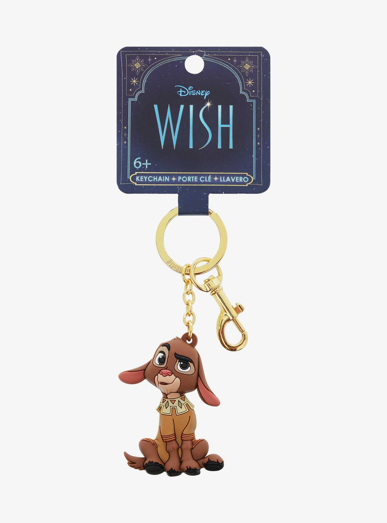 Disney Wish Valentino Keychain - BoxLunch Exclusive, , hi-res