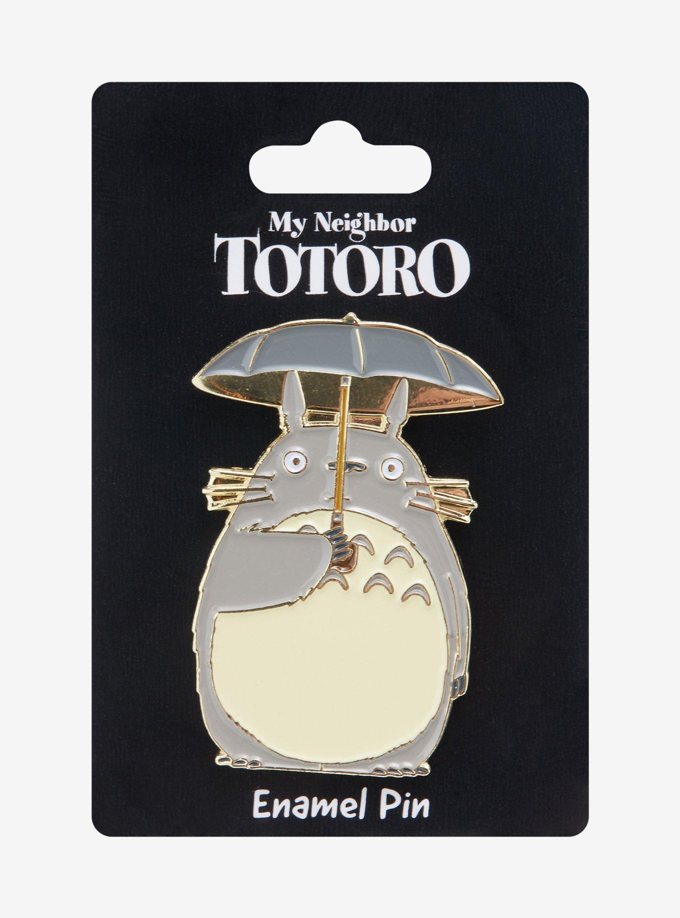 Studio Ghibli My Neighbor Totoro Totoro with Umbrella Enamel Pin - BoxLunch Exclusive, , hi-res