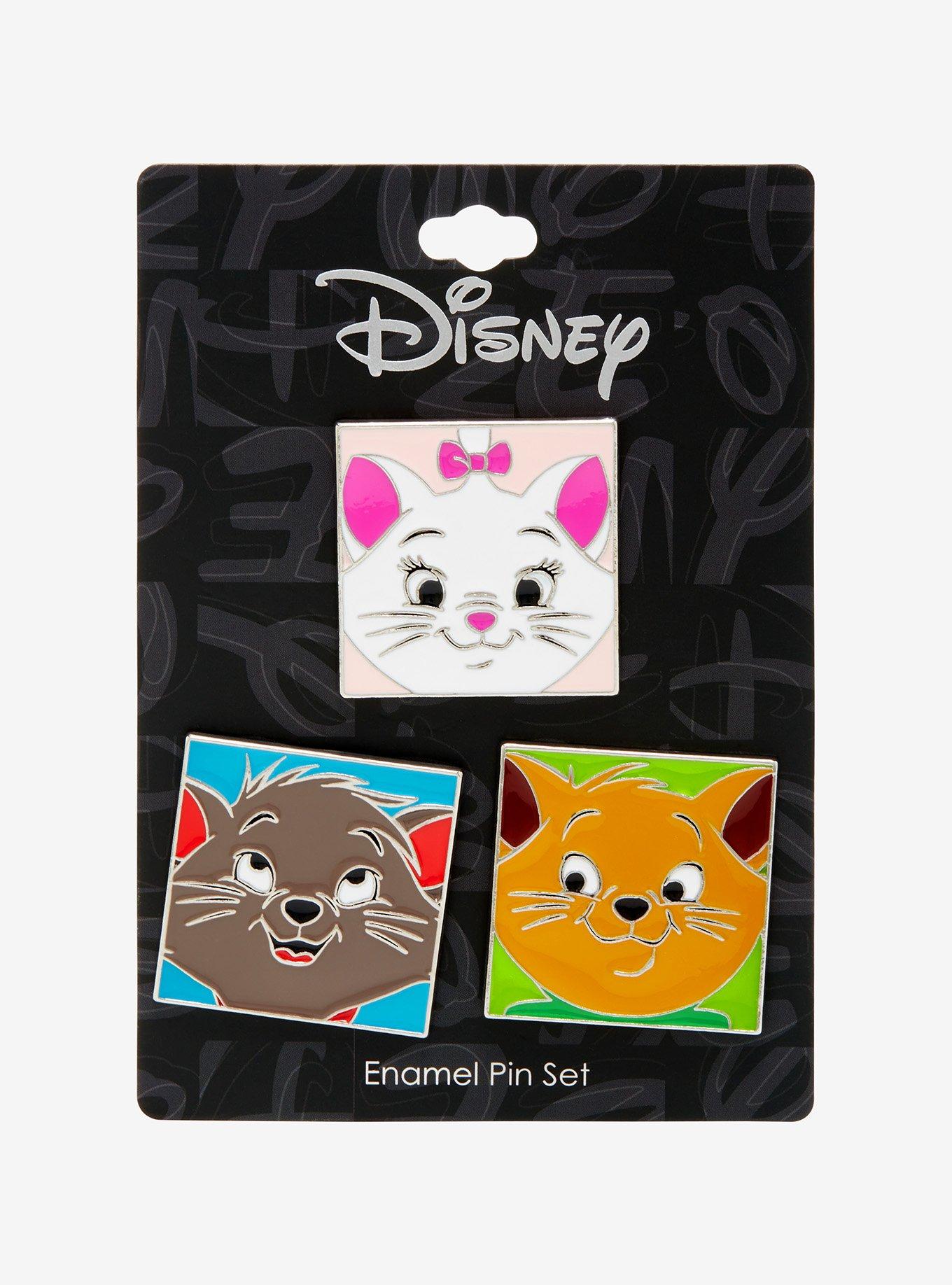 Disney The Aristocats Kitty Portraits Enamel Pin Set - BoxLunch Exclusive, , hi-res