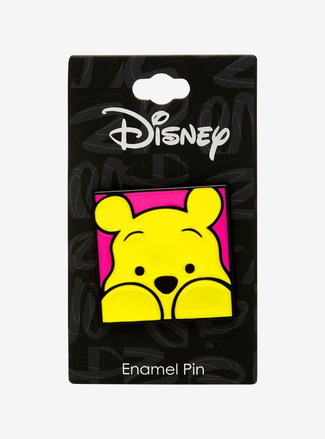 Disney Winnie the Pooh Pooh Bear Portrait Enamel Pin - BoxLunch Exclusive, , alternate
