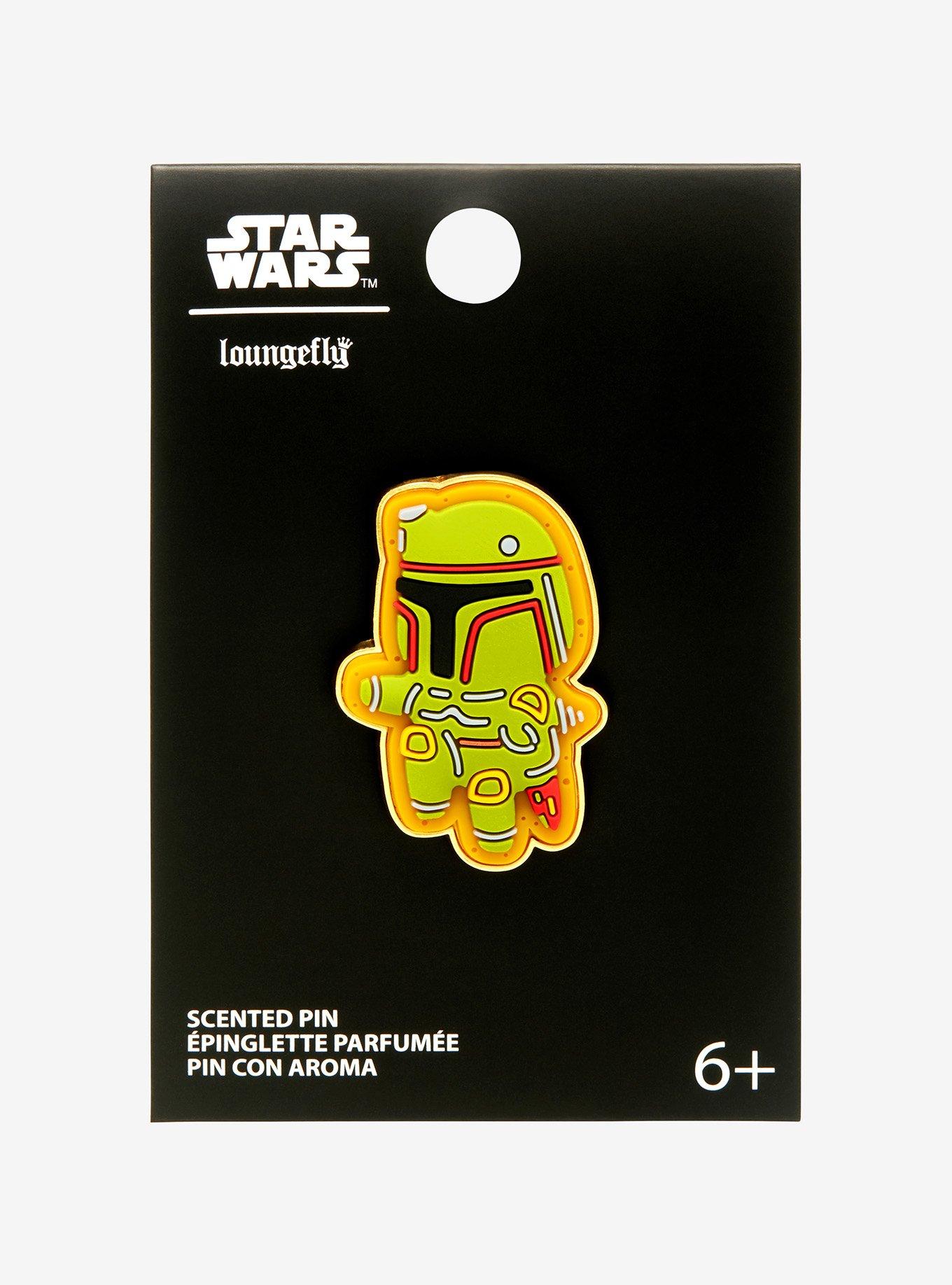 Loungefly Star Wars Boba Fett Cookie Gingerbread Scented Pin - BoxLunch Exclusive, , alternate